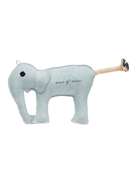 Shiro & Malou Hundleksak Elefant Naturlig Grå 25cm